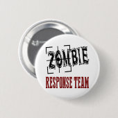 Zombie Respons Team Knop Ronde Button 5,7 Cm (Voorkant /achterkant)