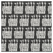 Zombie Response Squad Scary Hands Black White Stof (Swatch)