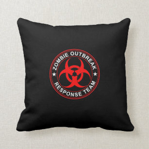 Zombie Response Team Bio Hazard Pillow Walking Kussen