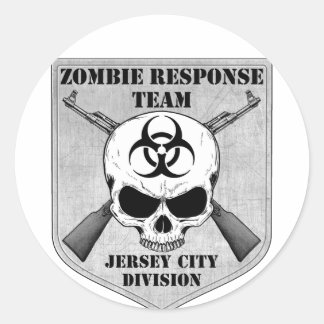 Zombie Response Team: Jersey City Division Ronde Sticker