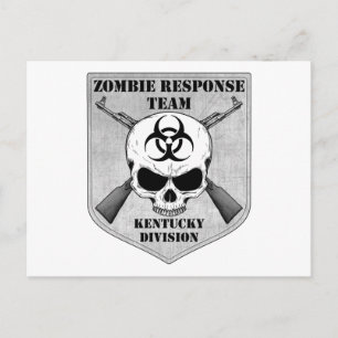 Zombie-responsteam: Afdeling Kentucky Briefkaart