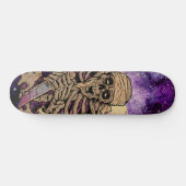 Zombie Revenge Night Stars Skateboard (Horizontaal)