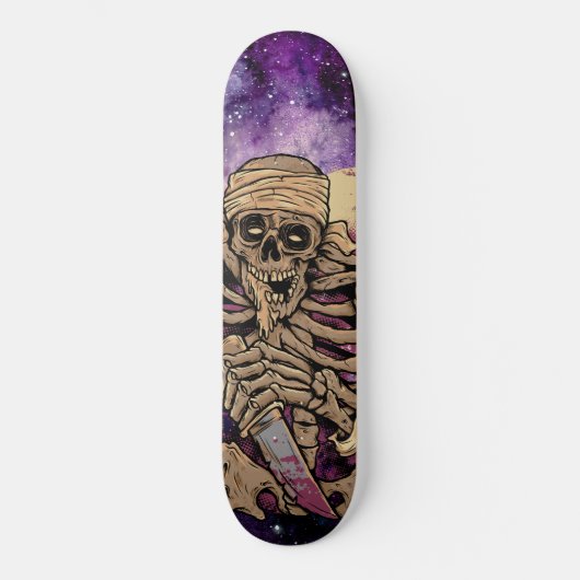 Zombie Revenge Night Stars Skateboard (Voorkant)