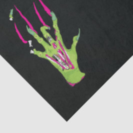 Zombie Rippin’ Poppin’ Funky Fun Ghoulish Tissuepapier