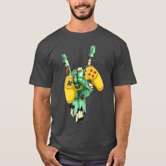 Zombie Rock Hand met Gamecontroller jongen T-shirt