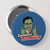 Zombie Romney.png Ronde Button 4,0 Cm (Voorkant /achterkant)
