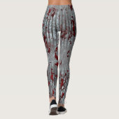 Zombie Rot Stripes Leggings (Achterkant)