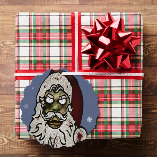 Zombie Santa Ornament Kaart (Insitu (Geschenk))