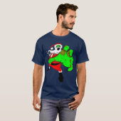 Zombie Santa T-shirt! T-shirt (Voorkant volledig)