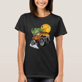 Zombie Saurus T Rex Halloween 2022 Snoep of een Be T-shirt