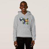 Zombie Scary Halloween joueur de football garçon (Devant entier)