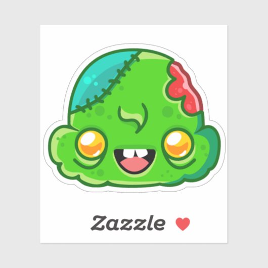 Zombie Scoop - Ice Cream Jump Sticker (Vel)