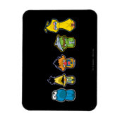 Zombie Sesame Street Characters Magneet (Verticaal)