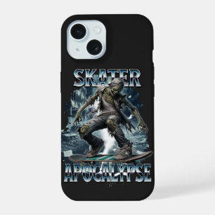 ZOMBIE SKATER APOCALYPSE iPhone 15 HOESJE
