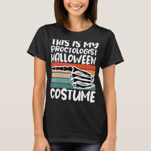Zombie Skeleton Adult Sarcastic Humor voor Halowee T-shirt