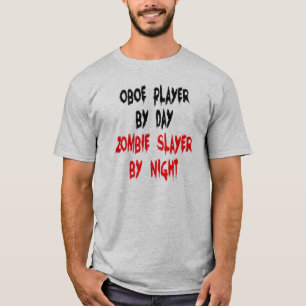 Zombie Slayer Hoboe Player T-shirt