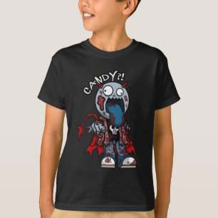Zombie Snoep Kinder T-Shirt
