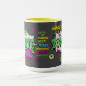 Zombie Special Ghoulishly Fun Personalized Mok (Midden)