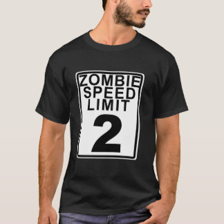 Zombie Speed Limit grappig Halloween Zombie Speed  T-shirt