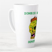 Zombie Squad Deporter Latte Mug (Angle gauche)