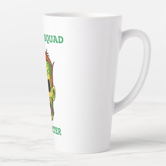 Zombie Squad Deporter Latte Mug (Droite)