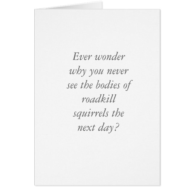 Zombie Squirrel (Voorkant)