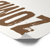 Zombie Survival Guide Poster (Hoek)