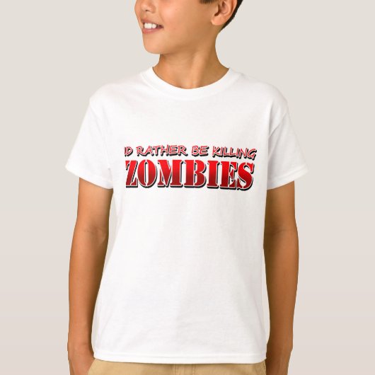 Zombie T-shirt (Voorkant)