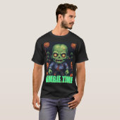 Zombie Time Halloween T-shirt (Voorkant volledig)