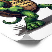 Zombie Turtle Poster (Hoek)