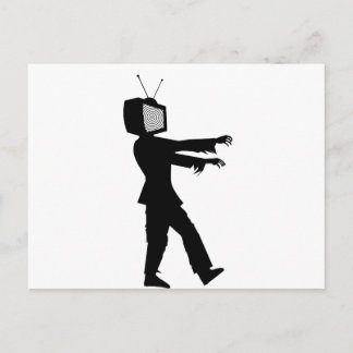 Zombie TV Briefkaart