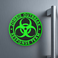 Zombie-uitbraakreactieteam Neon Groen
