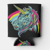 Zombie Unicorn Blikjeskoeler (Voorkant)