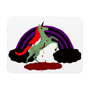 Zombie Unicorn Magneet