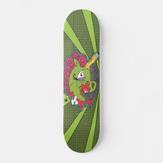 Zombie Unicorn Skateboard (Voorkant)