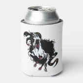 Zombie Unicorn Standing Blikjeskoeler (Blikje Voorkant)