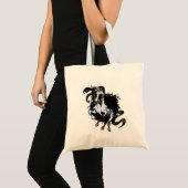 Zombie Unicorn Standing Tote Bag (Voorkant (product))