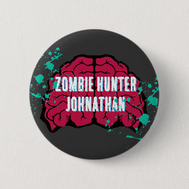 Zombie Verjaardag Halloween Kinder Party Ronde Button 5,7 Cm
