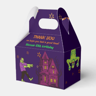 Zombie Verjaardag Kinder Feest Bedankdoosjes