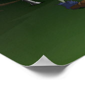 Zombie Verjaardag Kinder Poster (Hoek)