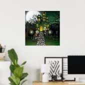 Zombie Verjaardag Kinder Poster (Thuiskantoor)