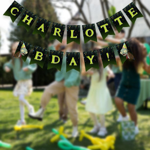 Zombie Verjaardag Kinder Scary Monster Vlaggetjes