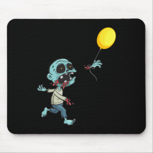 Zombie Verjaardagsballon - Grappig Schattige Zombi Muismat