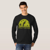 Zombie Vibes only Long Hoeve T-shirt (Voorkant volledig)