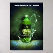 Zombie Virus Poster (Voorkant)