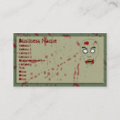 Zombie Visitekaartjes v2 (Voorkant)
