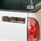 Zombie Voodoo Bumpersticker (Op Truck)