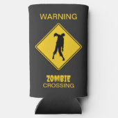 Zombie Waarschuwing Halloween (Achterkant)