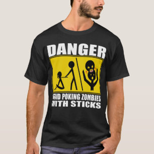 Zombie Waarschuwing T-shirt