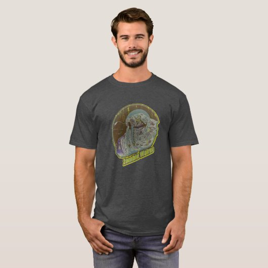 Zombie Walrus Original-Distress G T-shirt (Voorkant volledig)